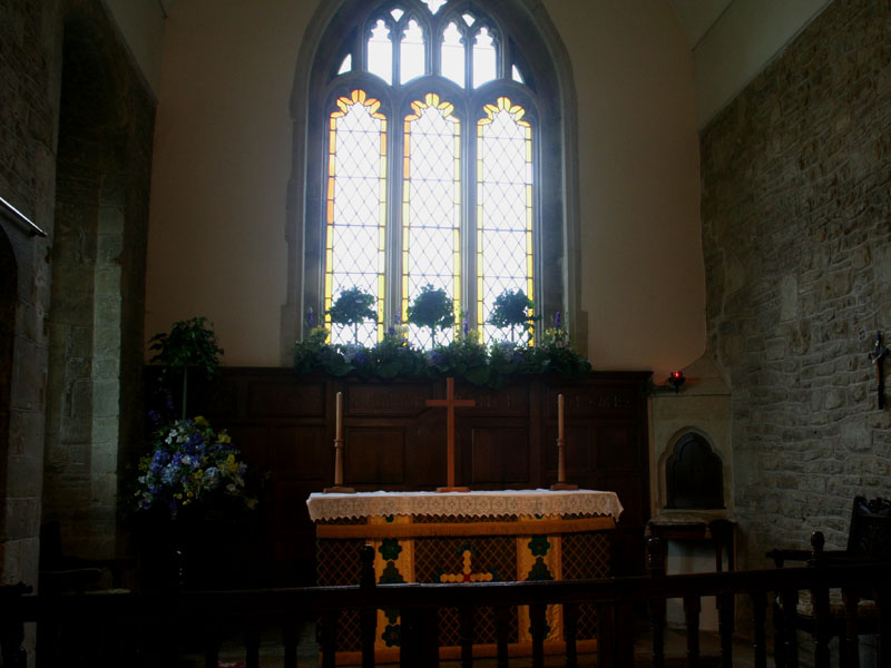 Alter and East Window - Kate Chennells